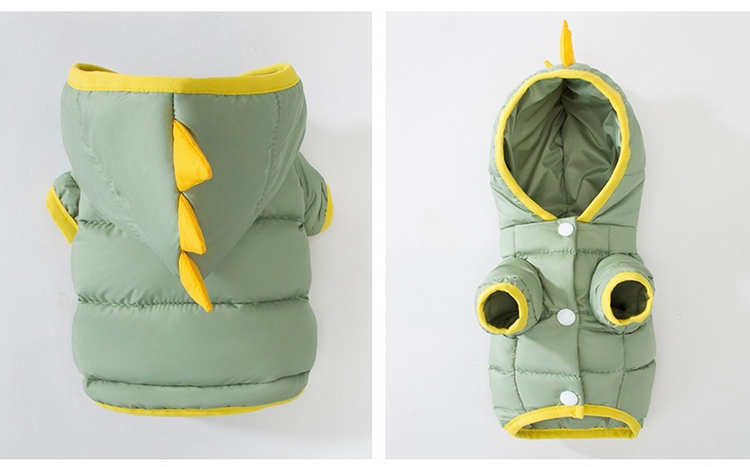 Funny Little Dinosaur Down Jacket