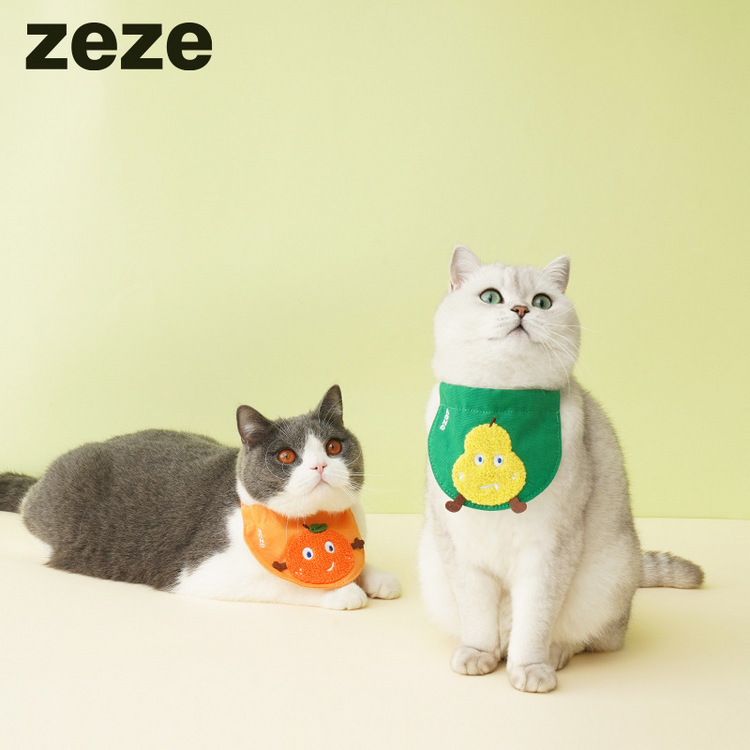 ZEZE Lucky Pet Bib Collar