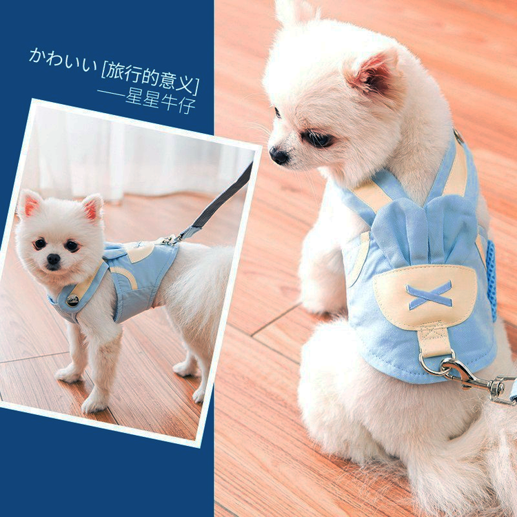 Hipidog Sweetheart Harness Dog Leash