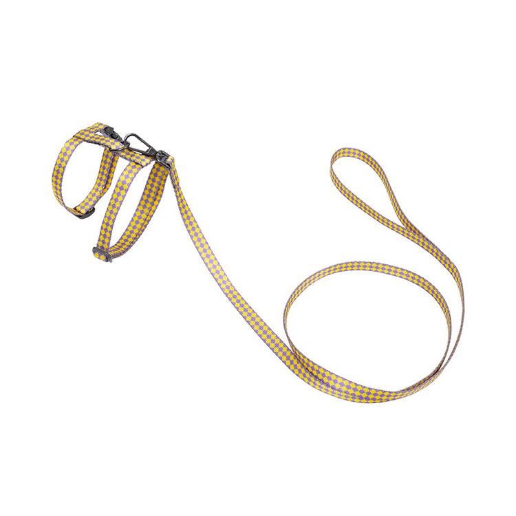 Zeze Checkerboard Pattern Pet Leash
