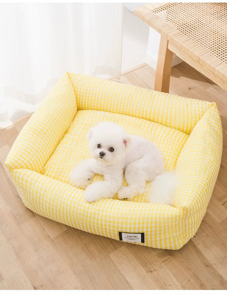 Clearance - Cozy Breathable Cotton Nest (Grid Pattern)