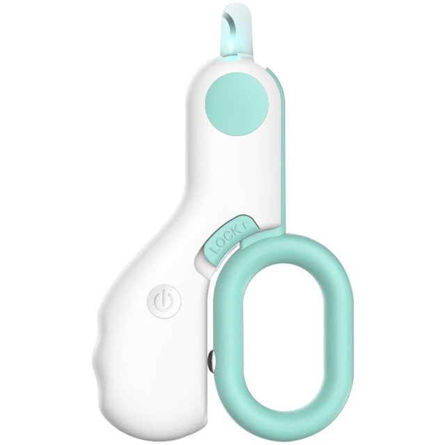 Professional Pet Nail Clipper LED Light Scissors
