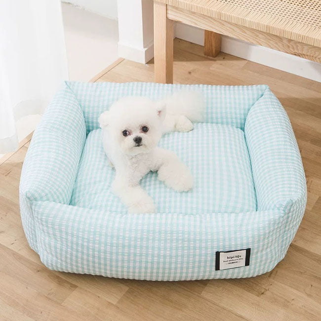 Clearance - Cozy Breathable Cotton Nest (Grid Pattern)