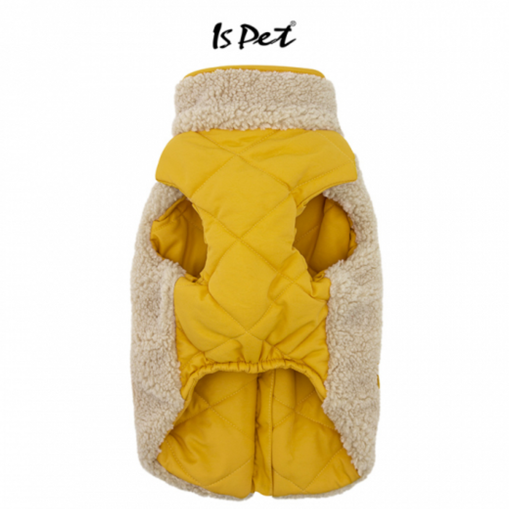 IS PET - Beige Berber fleece jacket for dog