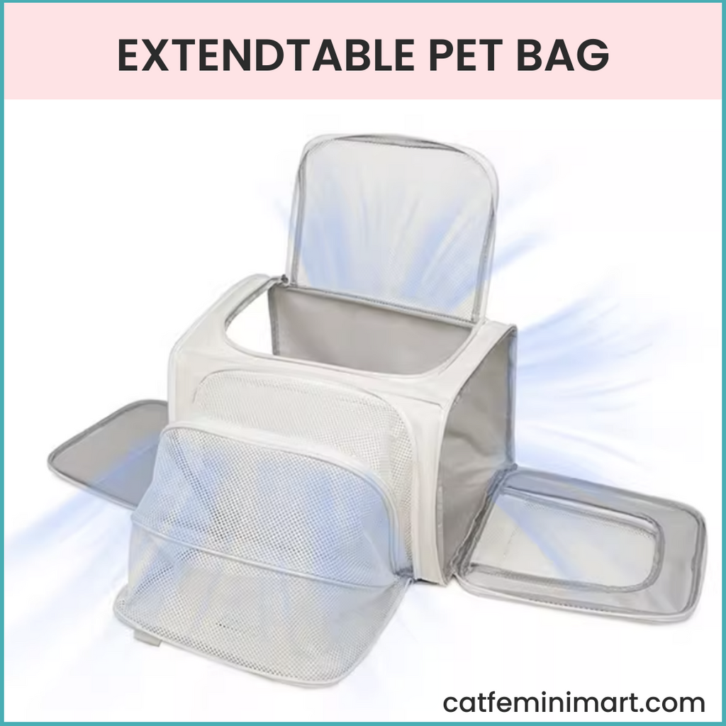 Extendable Fresh Air Pet Carrier Bag