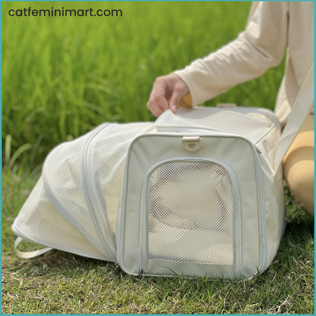 Extendable Fresh Air Pet Carrier Bag