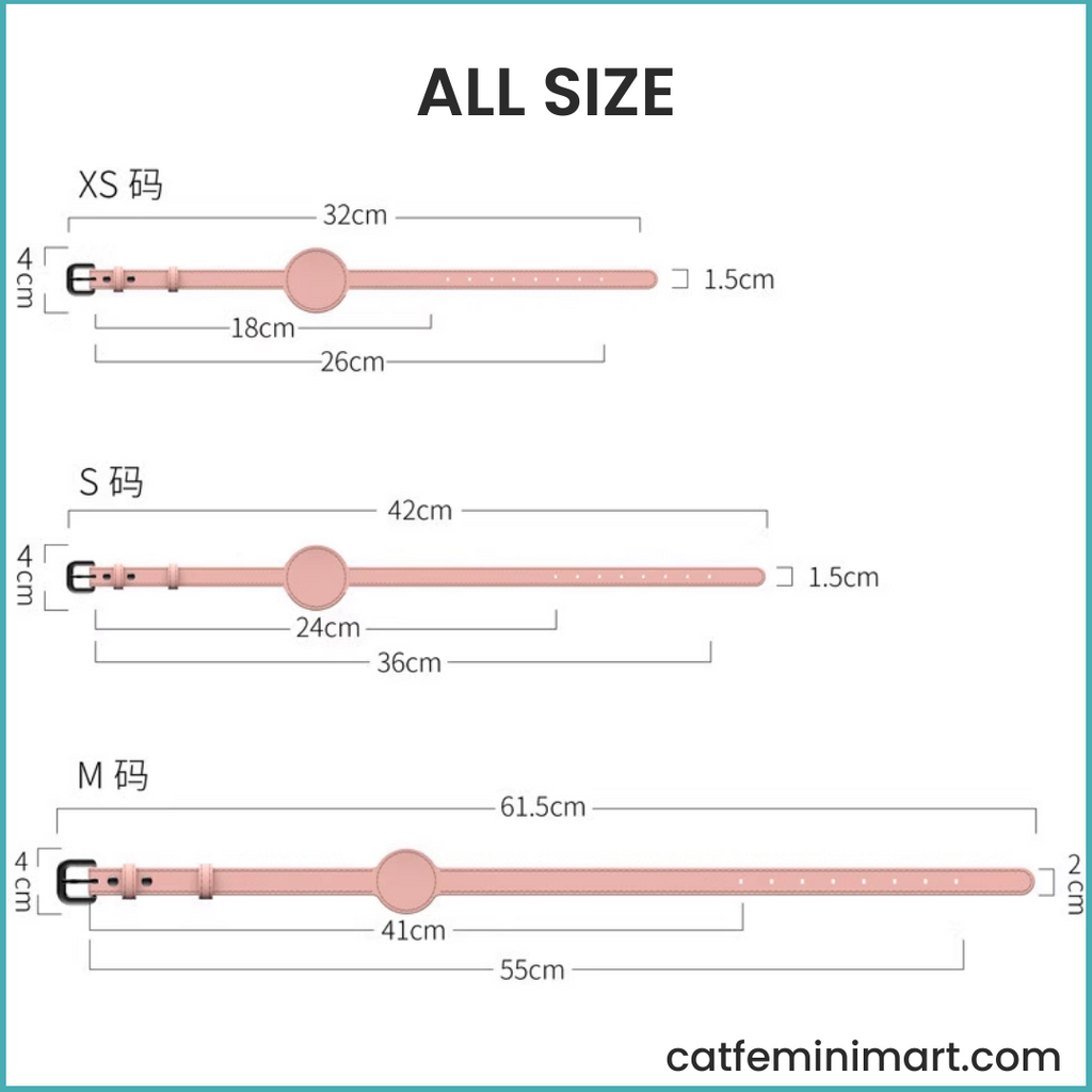 Dog pet collar location tracking Airtag band (Not include Airtag)