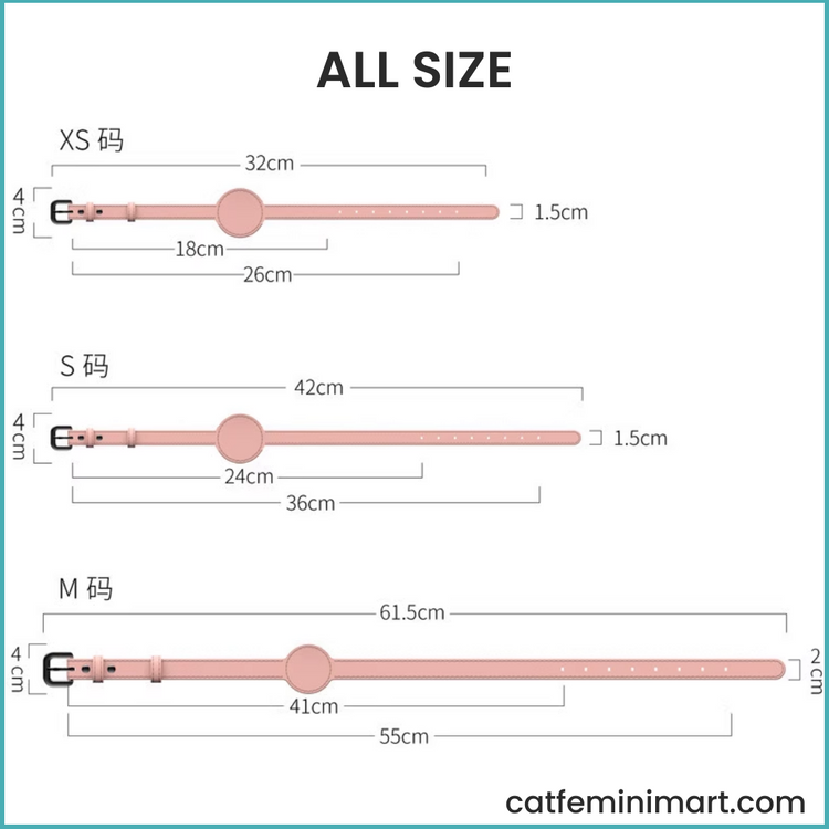 Dog pet collar location tracking Airtag band (Not include Airtag)