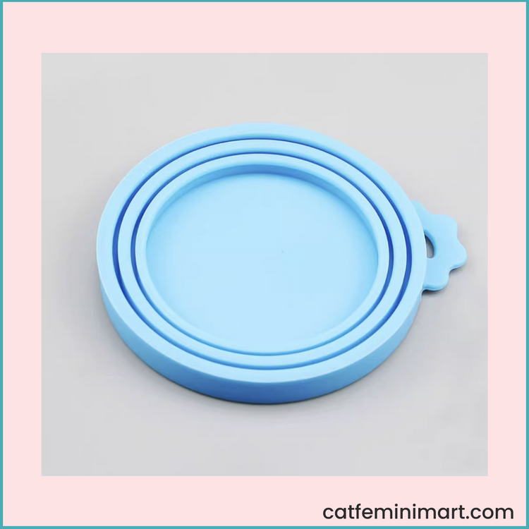 Silicone 3-in-1 size pet canned sealing lid cover