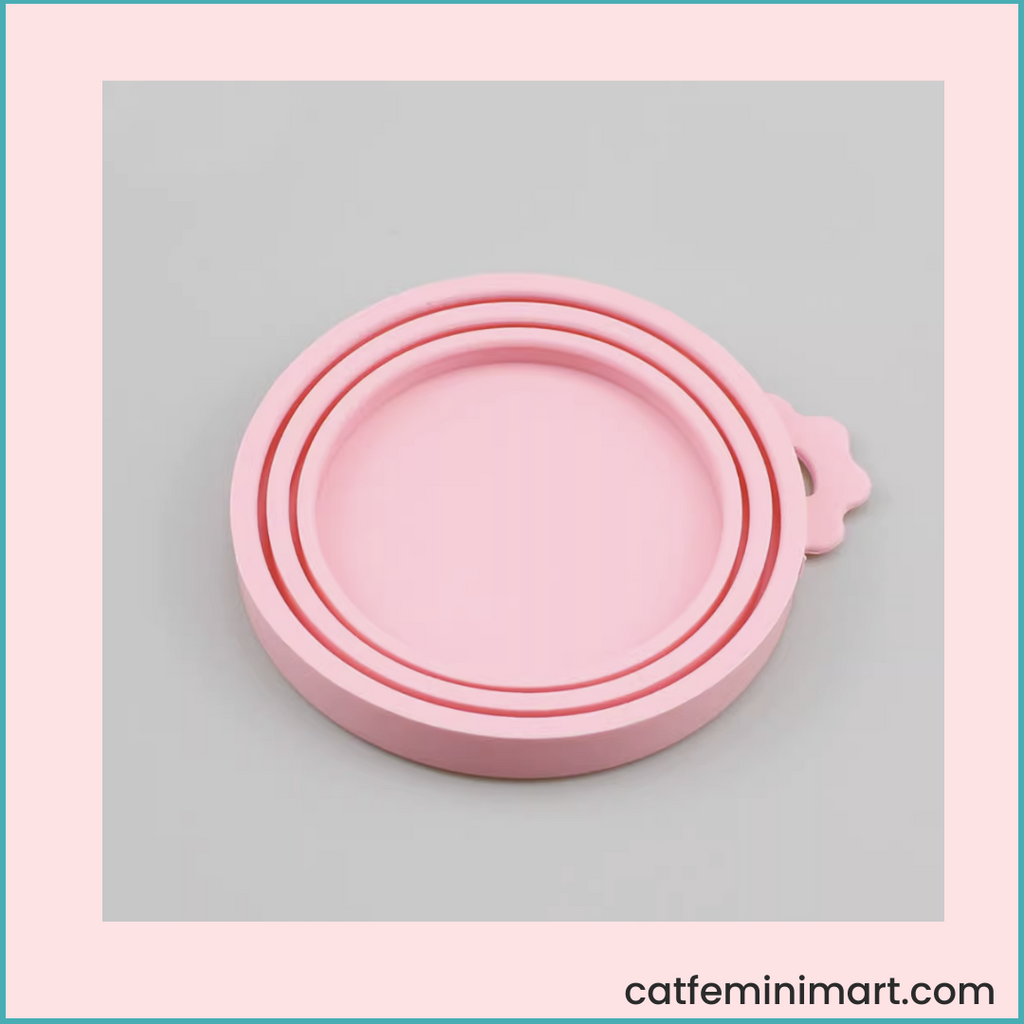 Silicone 3-in-1 size pet canned sealing lid cover