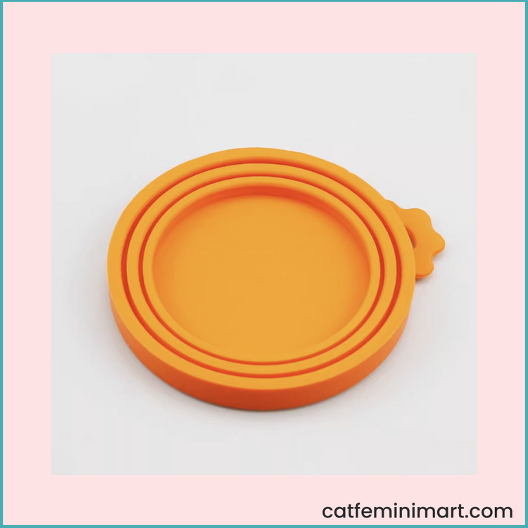 Silicone 3-in-1 size pet canned sealing lid cover