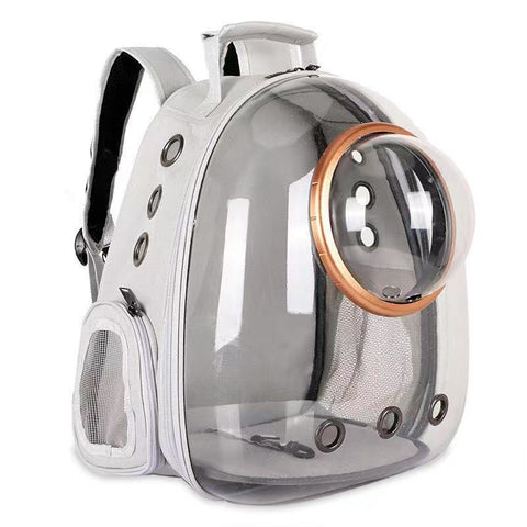 Transparent Capsule Large Space Backpack Outgoing Pet Carrier Bag