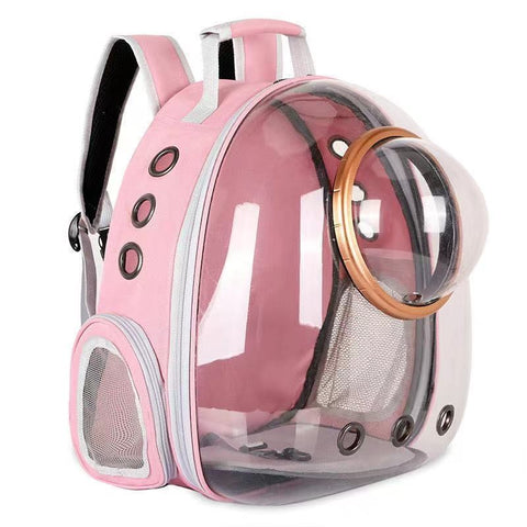 Transparent Capsule Large Space Backpack Outgoing Pet Carrier Bag