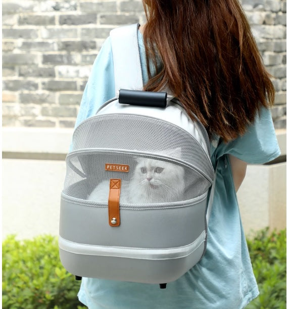 Big Space Capsule Backpack Cat Dog Pet Carrier