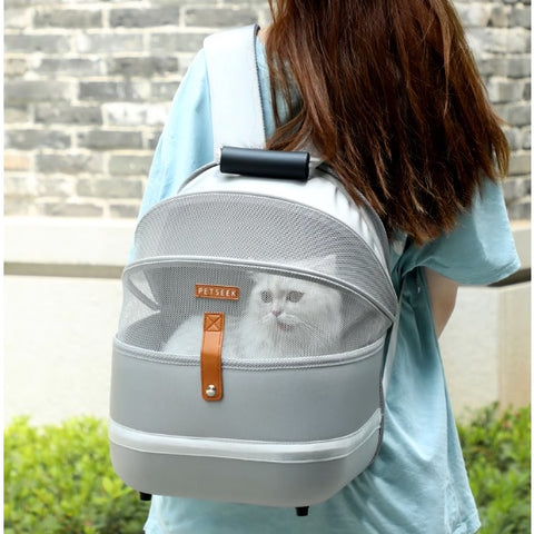 Big Space Capsule Backpack Cat Dog Pet Carrier