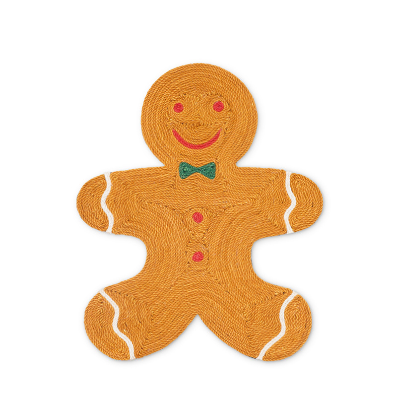 ZEZE Gingerbread Man Scratching Board