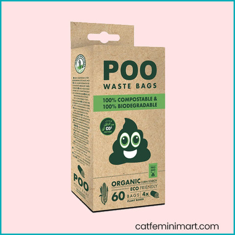 POO - Organic Waste Bags 60  (22 x 32cm)