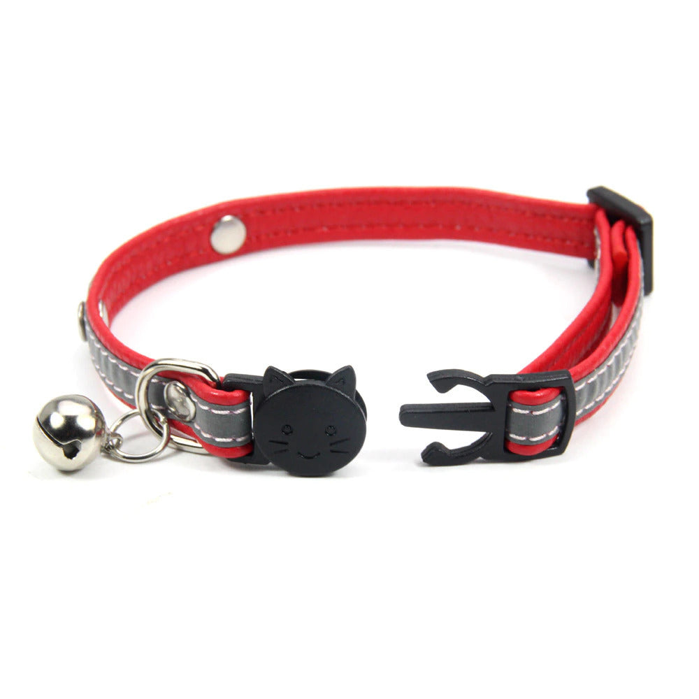 Adjustable Leather Collar Pet Collar (No Engraving)