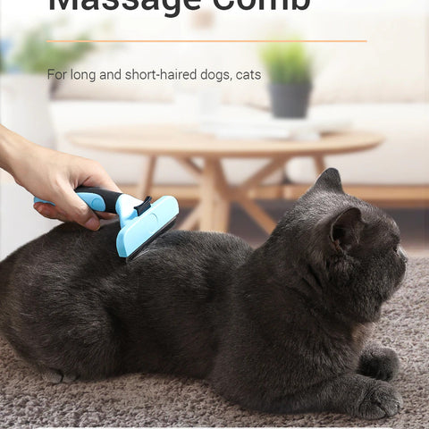 Pets Fur Remover Massage Comb For Cats