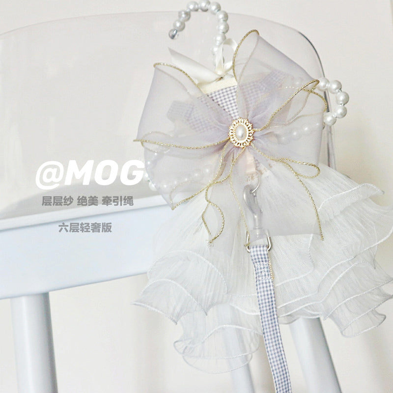 MOG Fairy Princess Dress Harness and Leash