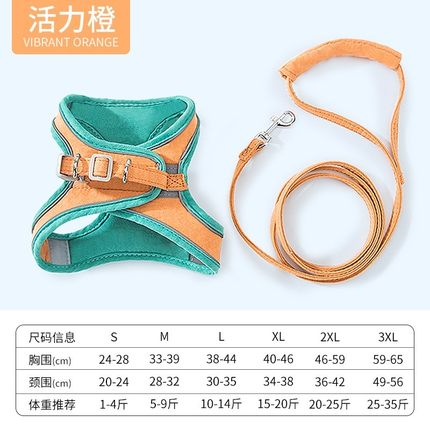 Outdoor Vest Harness and Leash for Pets